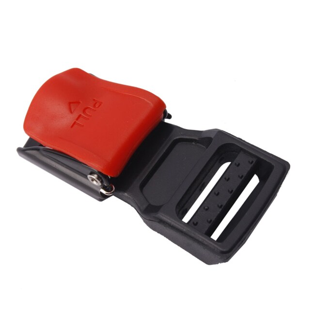 Red Buckle Motorcycle Helmet Speed Clip Chin Strap