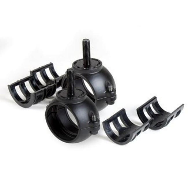 Bazooka MTCL200BL Adjustable Marine Wakeboard Tubbie Clamps 