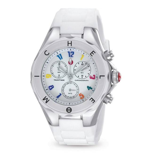 Michele Women's Tahitian Jelly Bean Watch Free Shipping Today