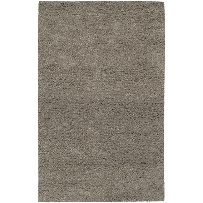 Hand-woven Mesquite Wool Plush Shag Area Rug (5' x 8')