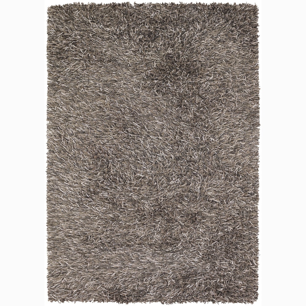 Artist's Loom Hand-woven Shag Rug (5' x 7'6)