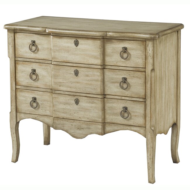Hand Painted Rustic Sand Finish Accent Chest