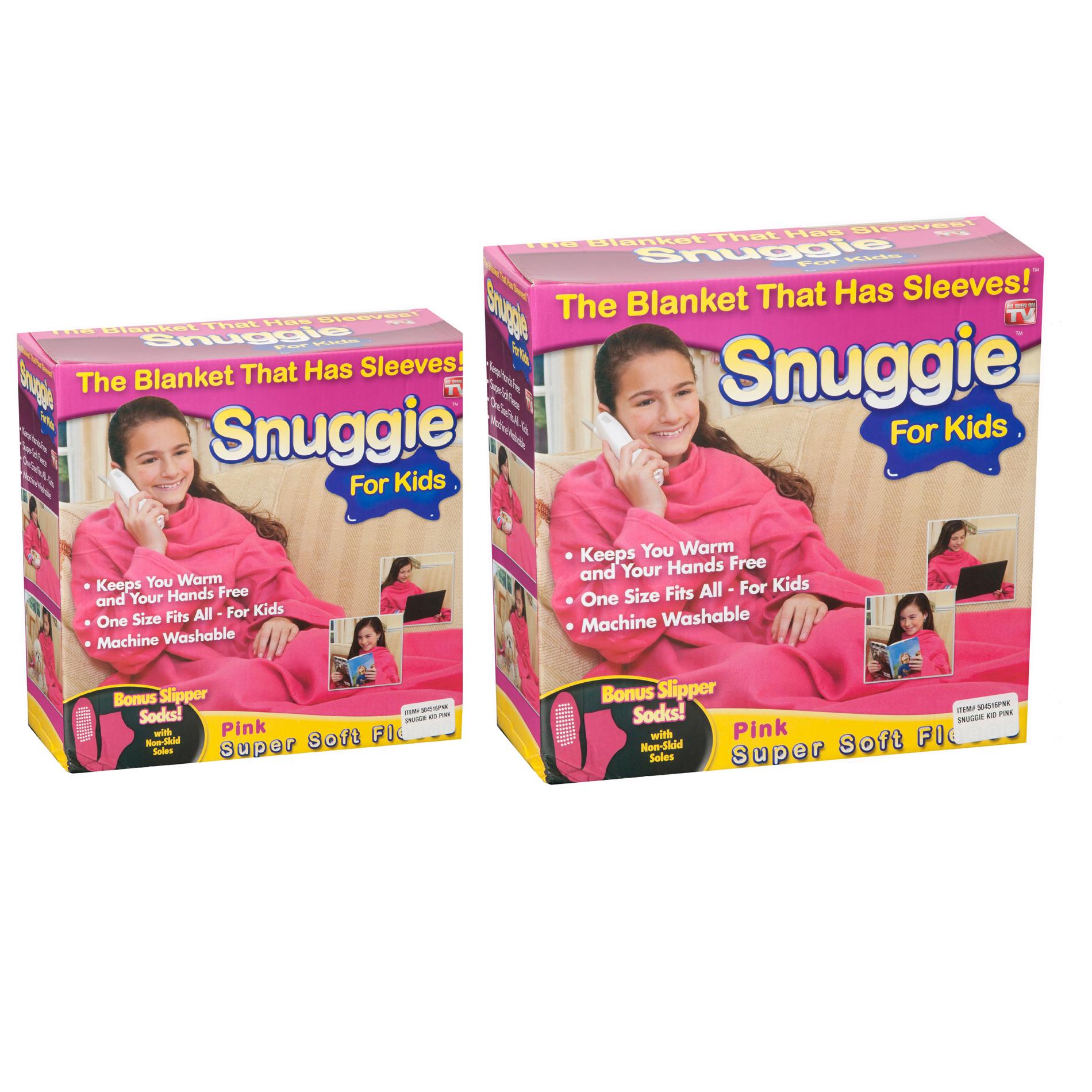 Shop Snuggie For Kids Pink Set Of 2 Free Shipping On Orders Over