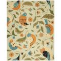 Safavieh Handmade Blossom Swallow Sage Wool Rug - 8' x 10'