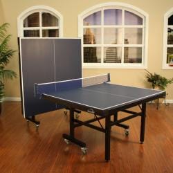 Drop Shot Professional Ping Pong Table and Accessory Kit Set