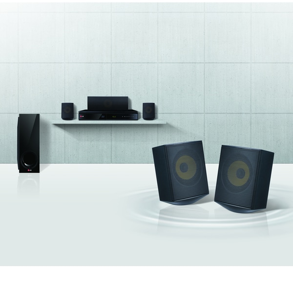 LG BH6730S 5.1 3D Home Theater System - 1000 W RMS - Blu-ray Disc