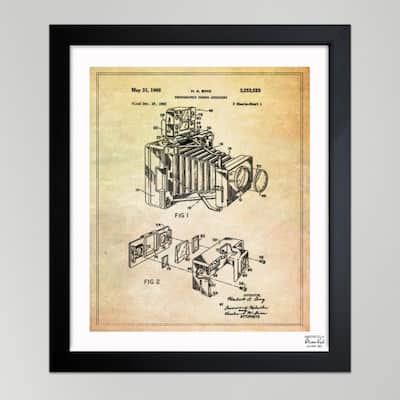 Oliver Gal 'Bing, Polaroid Camera Accessory, 1966' Framed Paper Art Print