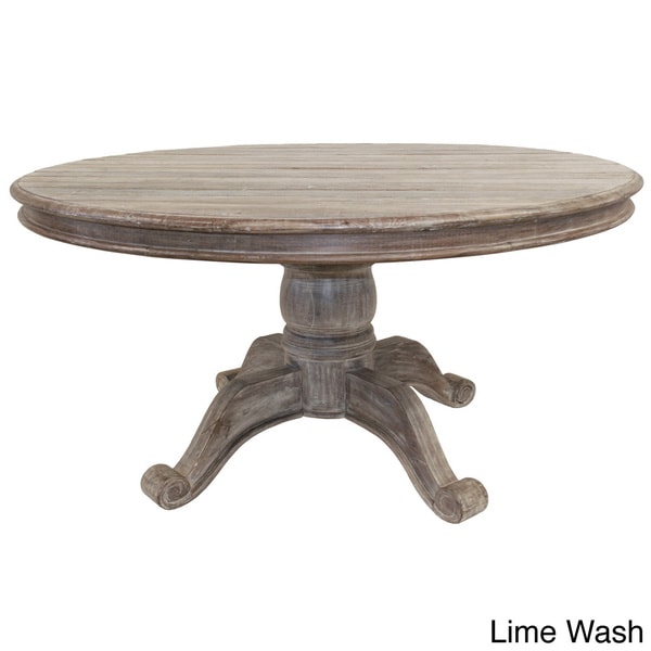 Kosas Home Hamshire Round Dining Table 60 inch  Free Shipping Today  Overstock.com  15113678