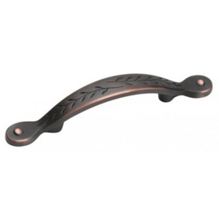Amerock Inspirations 5.50 inch Oil Rubbed Bronze Pull (Pack of 5