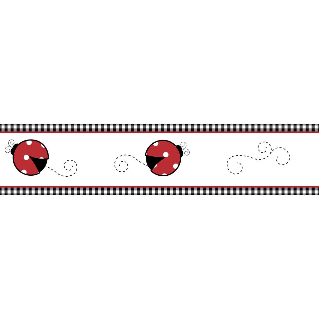 Sweet JoJo Designs Little Ladybug Wall Border