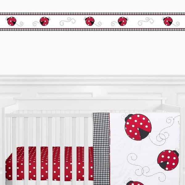 SWEET JOJO DEDIGNS Little deals Ladybug Crib Bedding