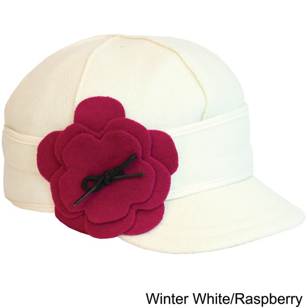 Stormy Kromer Womens Petal Pusher Floral Applique Cap  