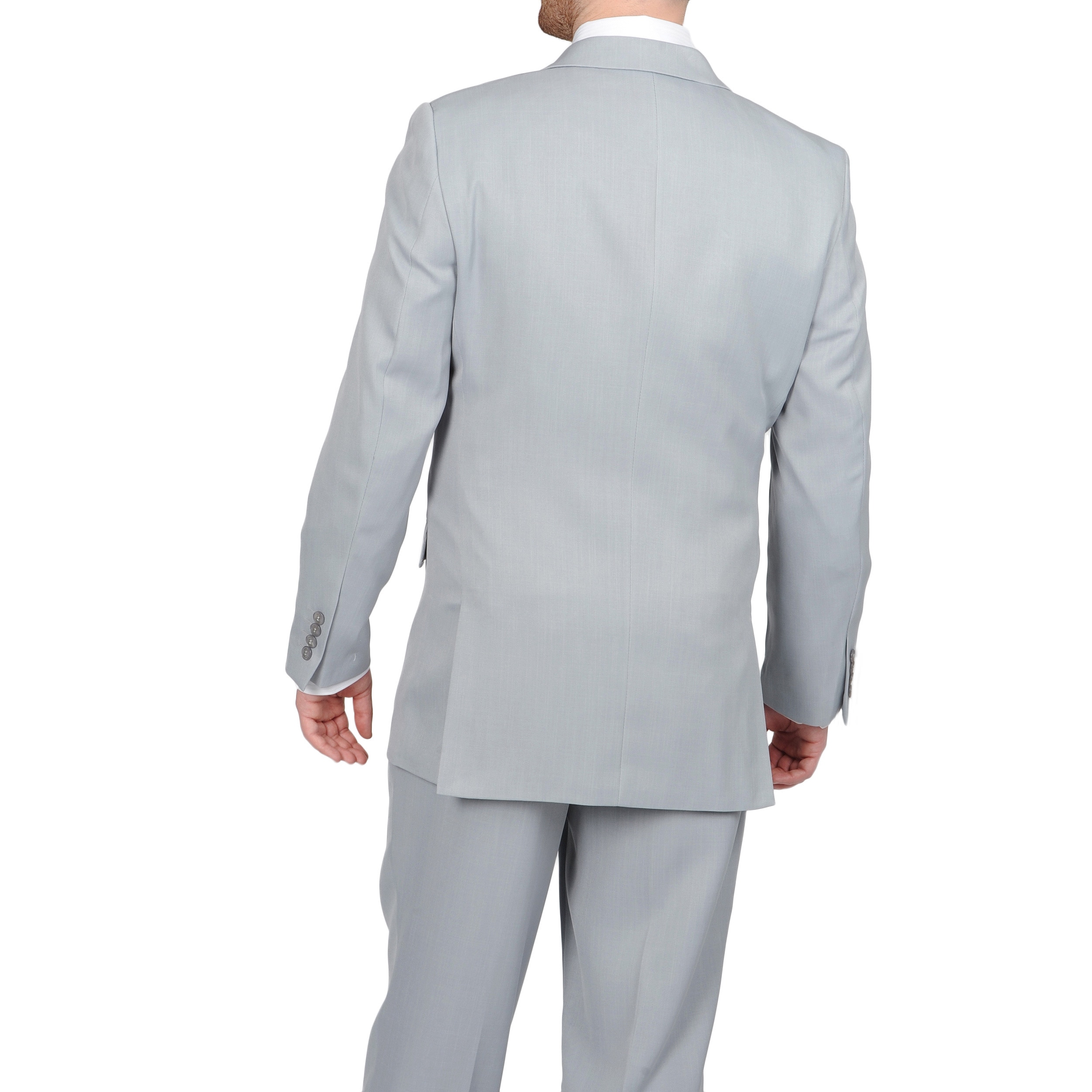 mens silver suit