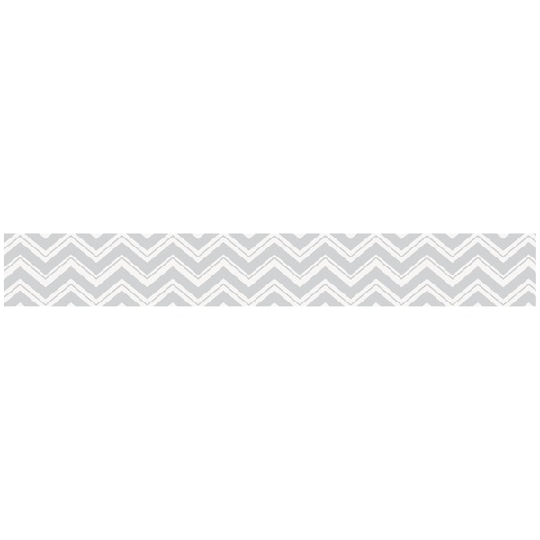 Sweet JoJo Designs Grey Zig Zag Modern Wall Border Free Shipping On