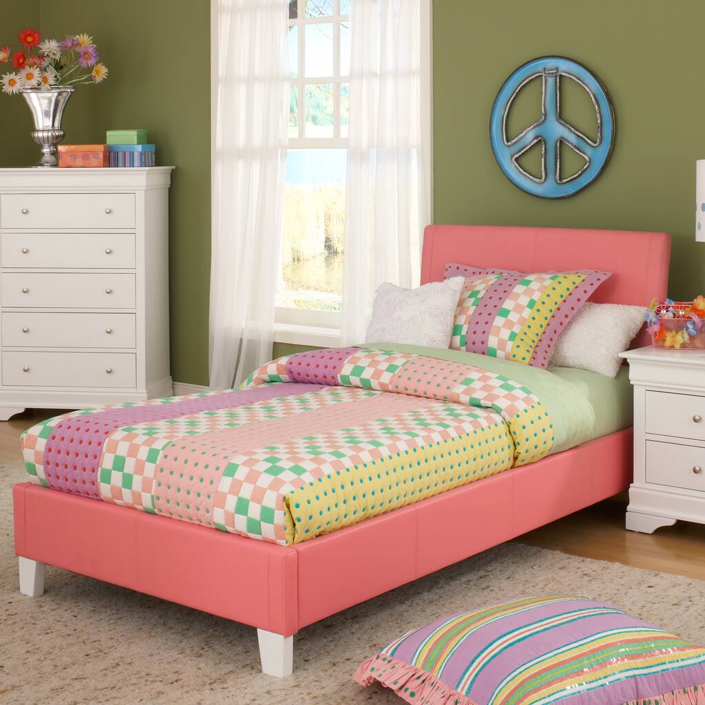 Bernards Pink Youth Twin-size Bed