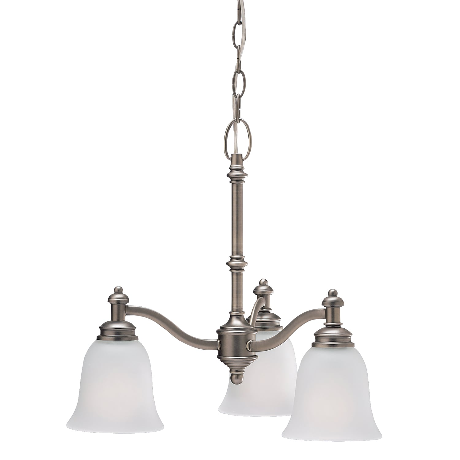 Aztec Lighting Antique Pewter 3-light Chandelier - Chandeliers For Bedrooms by Overstock.com