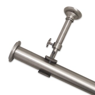 Swing Arm 14 To 24 Inch Adjustable Curtain Rod 13679429
