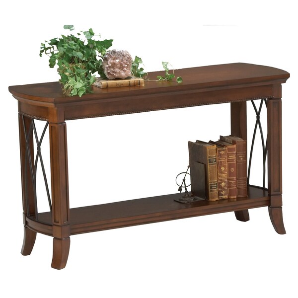 Shop Cathedral Cherry Finish Sofa Table Free Shipping Today