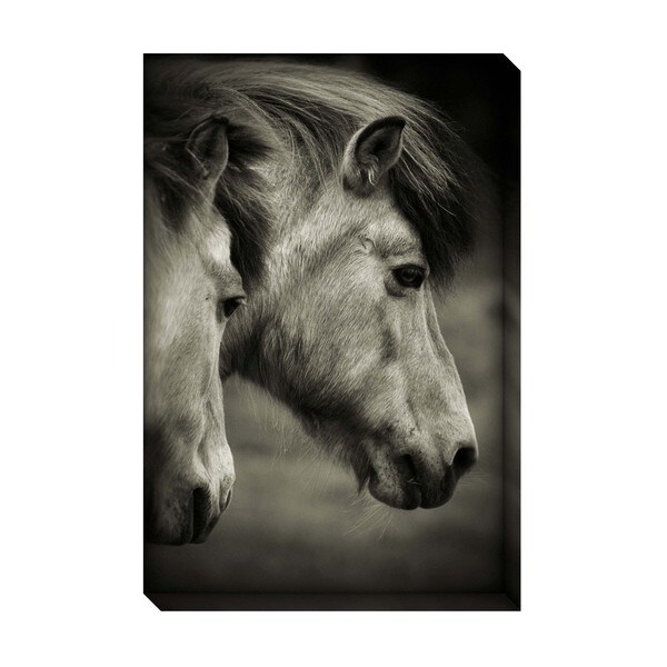 Gallery Direct Majestic Horses Oversized Gallery Wrapped Canvas
