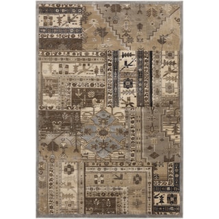 Tan Nomad Army Green Rug (5'3 x 7'6) - Bed Bath & Beyond - 7708288