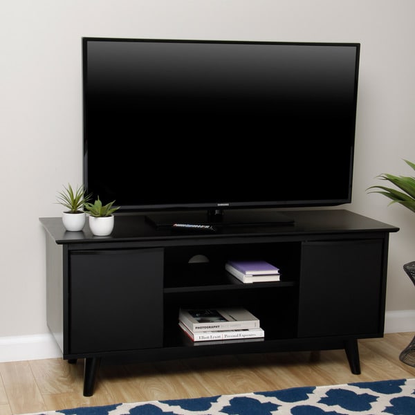 Havana Brown Wood Modern TV Stand