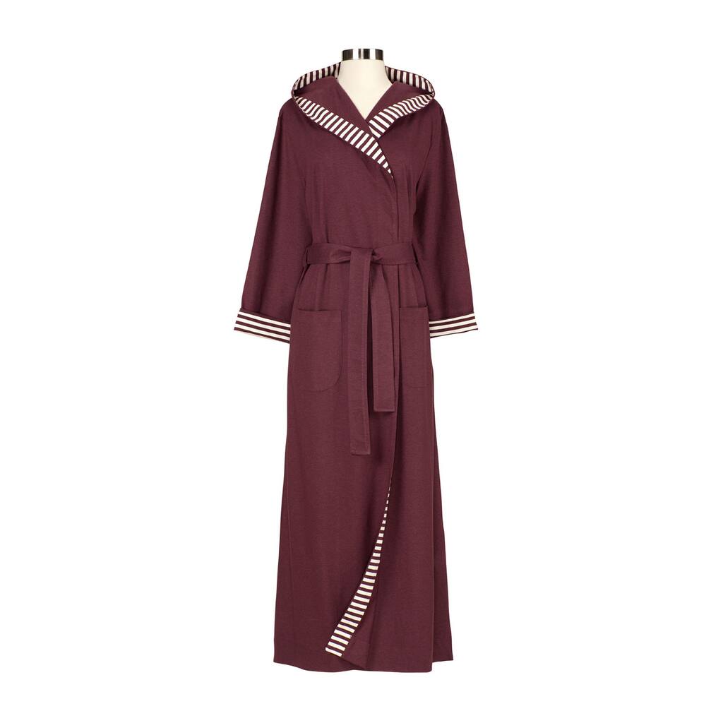 Chic Organic Plum Bath Robe