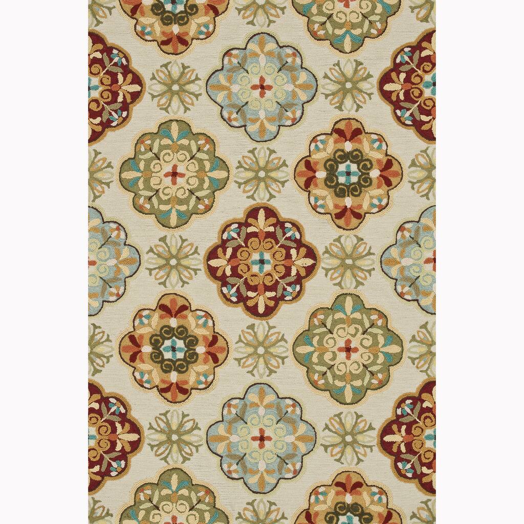 Alexander Home Hand-hooked Area Rug