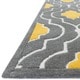 preview thumbnail 4 of 15, Hand-tufted Logan Grey/ Gold Wool Rug