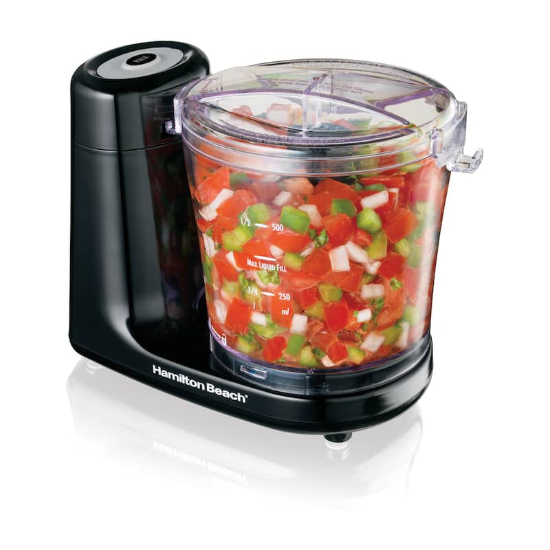 Hamilton Beach Black 3-cup Touchpad Food Chopper - Black