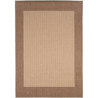 8 X 13 Rugs For Less Pergola Quad Natural Cocoa Indoor Outdoor Area Rug 8 6 X 13
