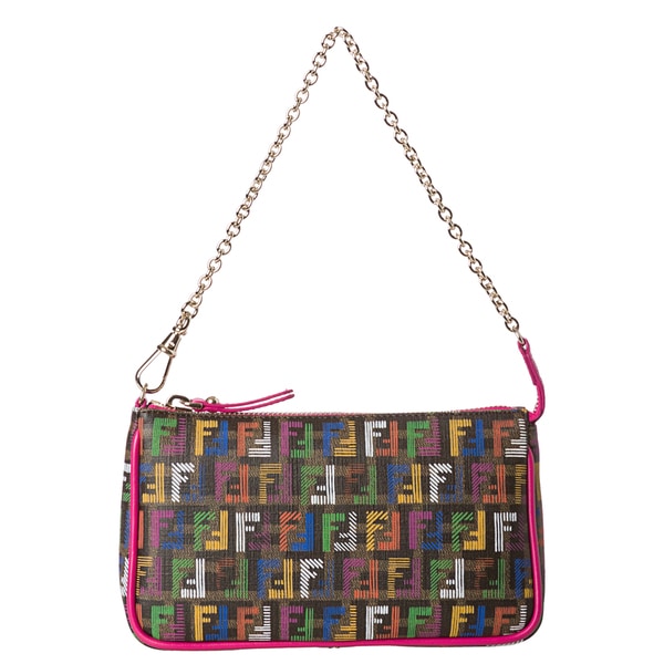 Fendi 'Forever-Techno' Zuccino Pouchette Bag - Free Shipping Today ...