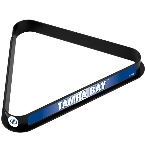 NHL Tampa Bay Lightning Billiard Ball Triangle Rack