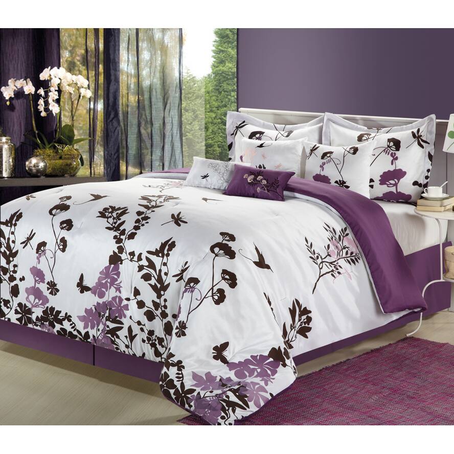 Butterfly 8-piece Comforter Set