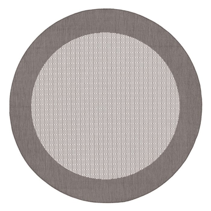 Checkered Field Grey/ White Rug (86 Round) Today $151.99