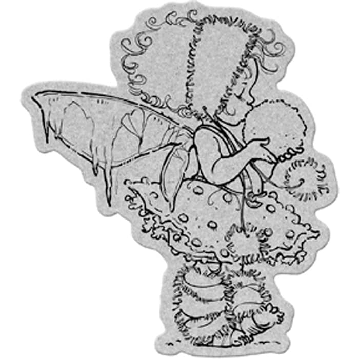 Penny Black Winter Fairy Cling Rubber Stamp (4 X 6) (Rubber)
