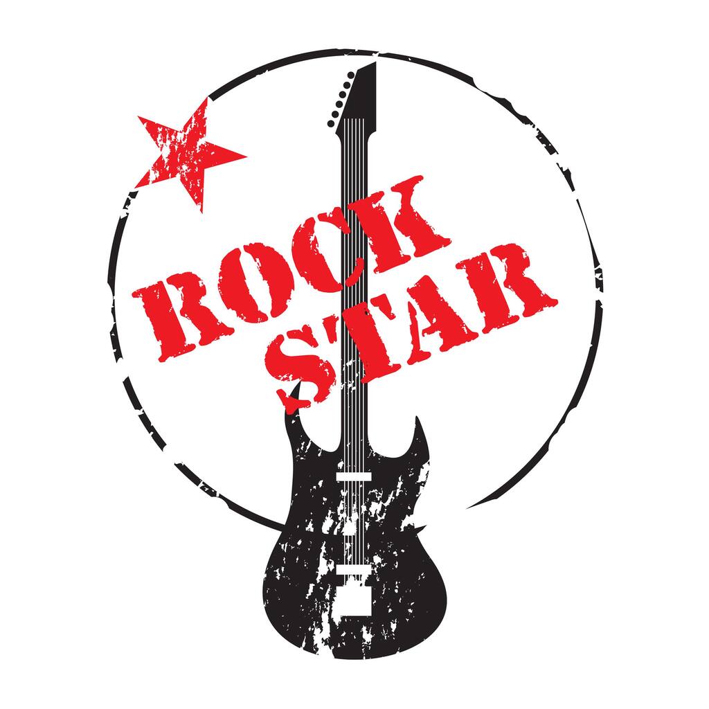 'Rock Star' Print Art