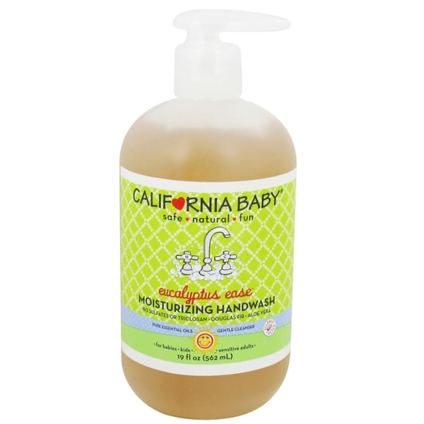 California Baby Eucalyptus Ease 19 ounce Moisturizing Handwash California Baby Baby Skin Care