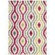 preview thumbnail 6 of 6, Waverly Aura of Flora Area Rug 5' 3" x 7' 5" - Jazzberry - Rectangle