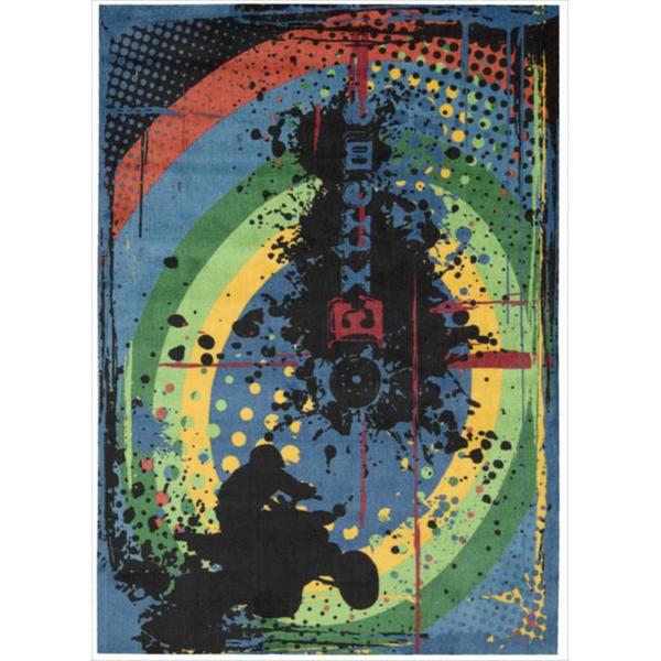 Altered State Extreme Motocross Navy Rug - 5' x 7'