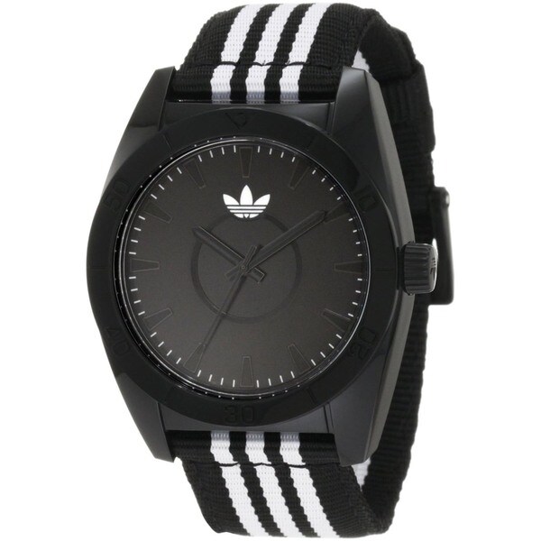 adidas watch men's black