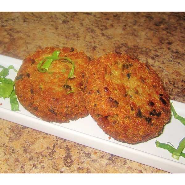 Wild Salmon Organic Quinoa Burgers Seafood