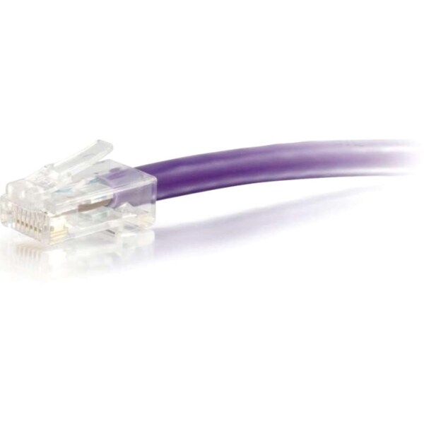 15ft Cat6 Non Booted Unshielded (UTP) Network Patch Cable   Purple