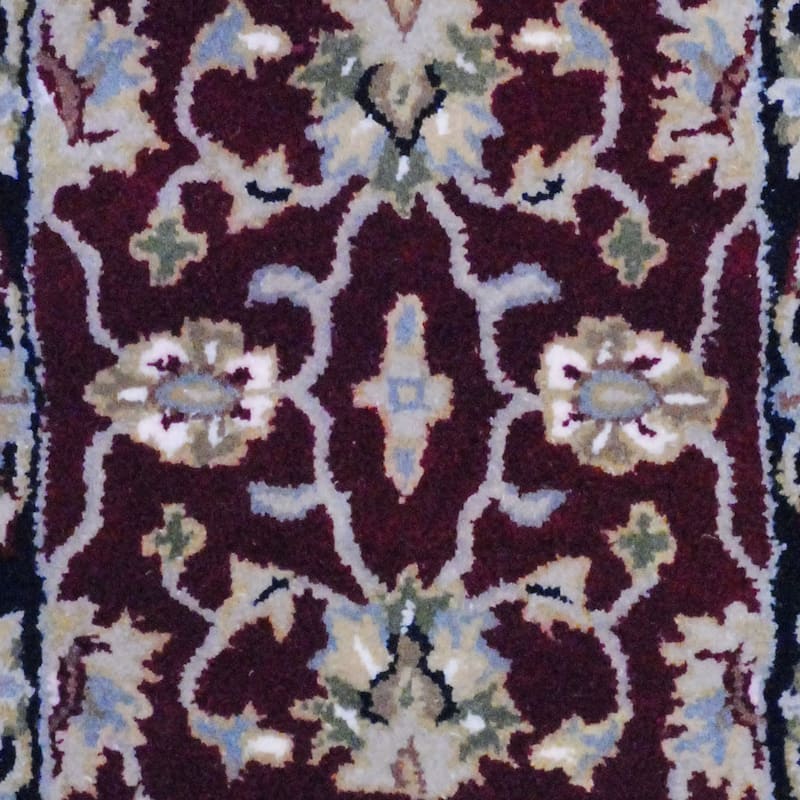 Handmade Mahal Wool Rug (India) - 2' x 3'