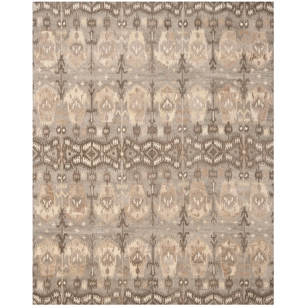 Safavieh Handmade Wyndham Natural New Zealand Wool Rug - 8' x 10'