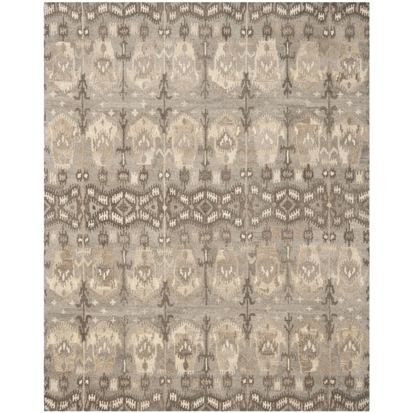 Safavieh Handmade Wyndham Natural New Zealand Wool Rug - 8' x 10'