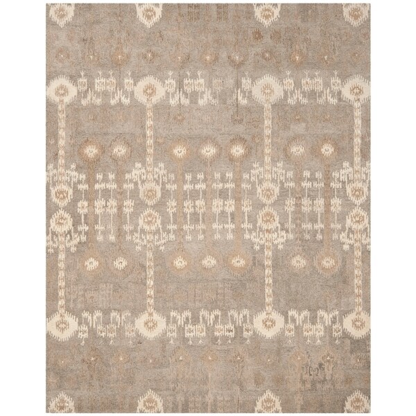 Safavieh Handmade Wyndham Natural New Zealand Wool Rug - 8' x 10'