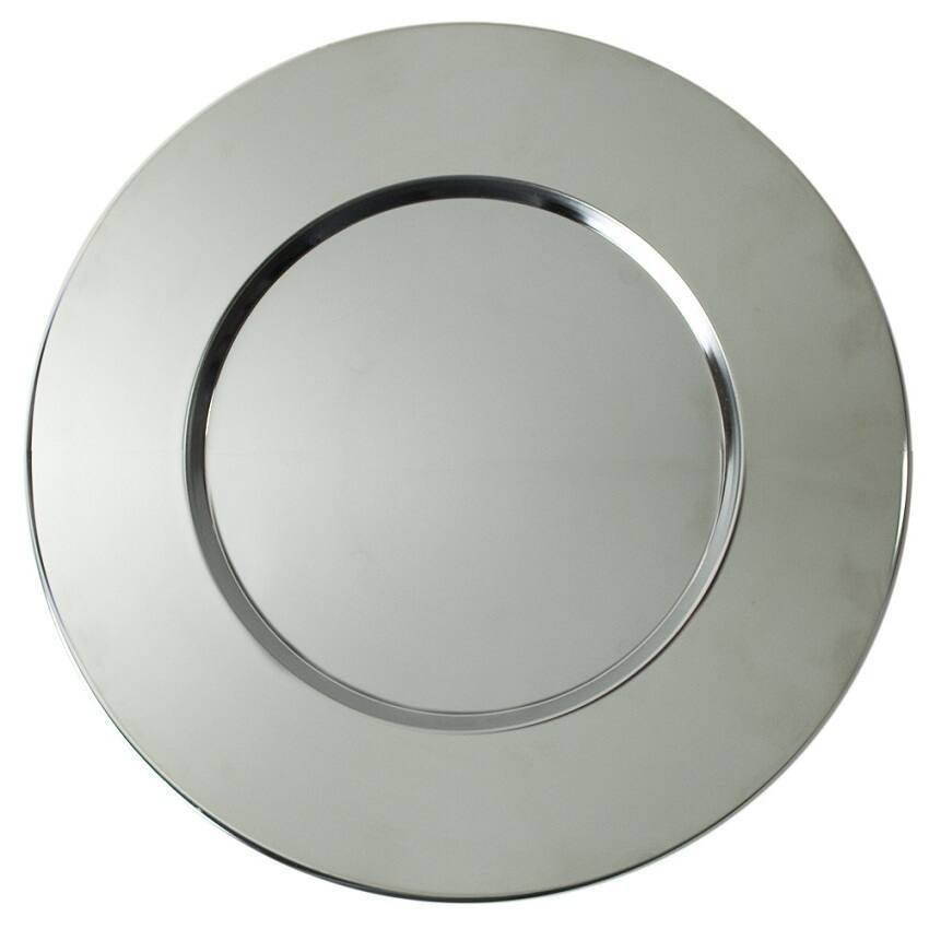 ChargeIt! by Jay Bridal Metal Round Charger