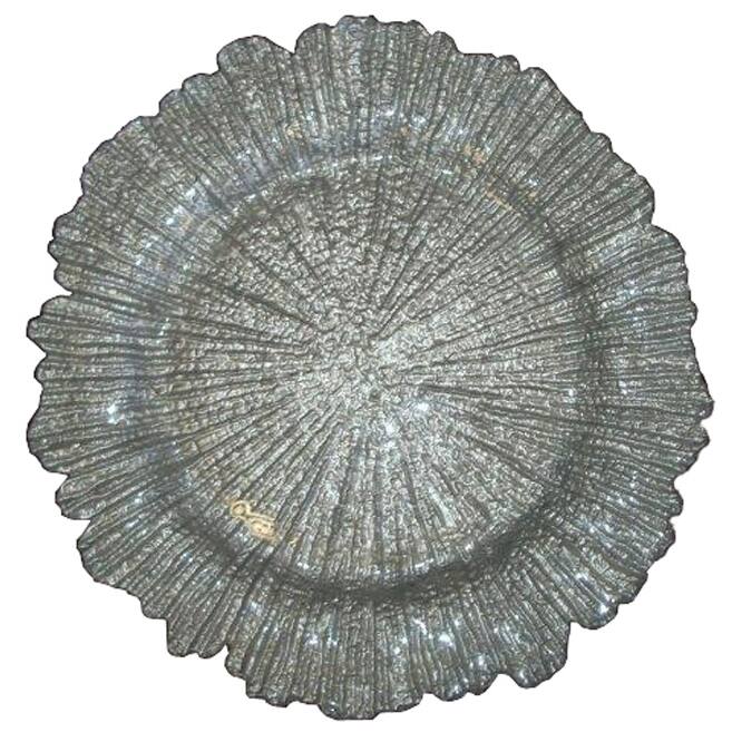 ChargeIt! by Jay Silver Reef Charger Plate