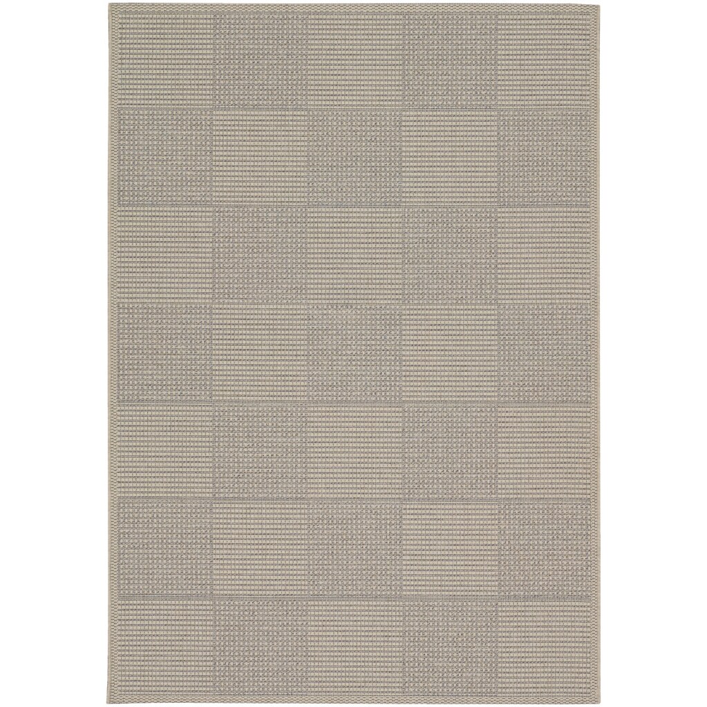 Tides Concord Sand Grey Rug (2 X 37) (SandSecondary colors Grey Pattern GeometricTip We recommend the use of a non skid pad to keep the rug in place on smooth surfaces.All rug sizes are approximate. Due to the difference of monitor colors, some rug col