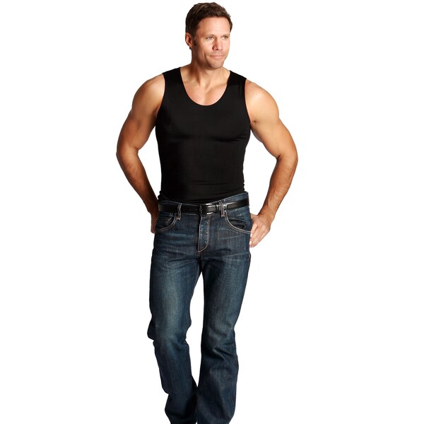 insta slim men's compression tank shirts